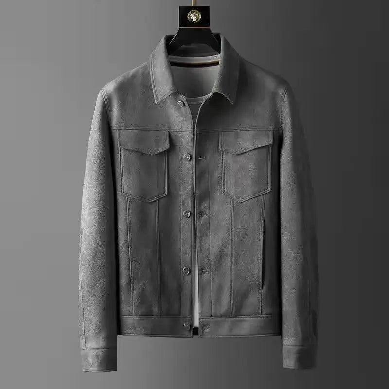 HUNTER -  SUEDE COAT JACKET