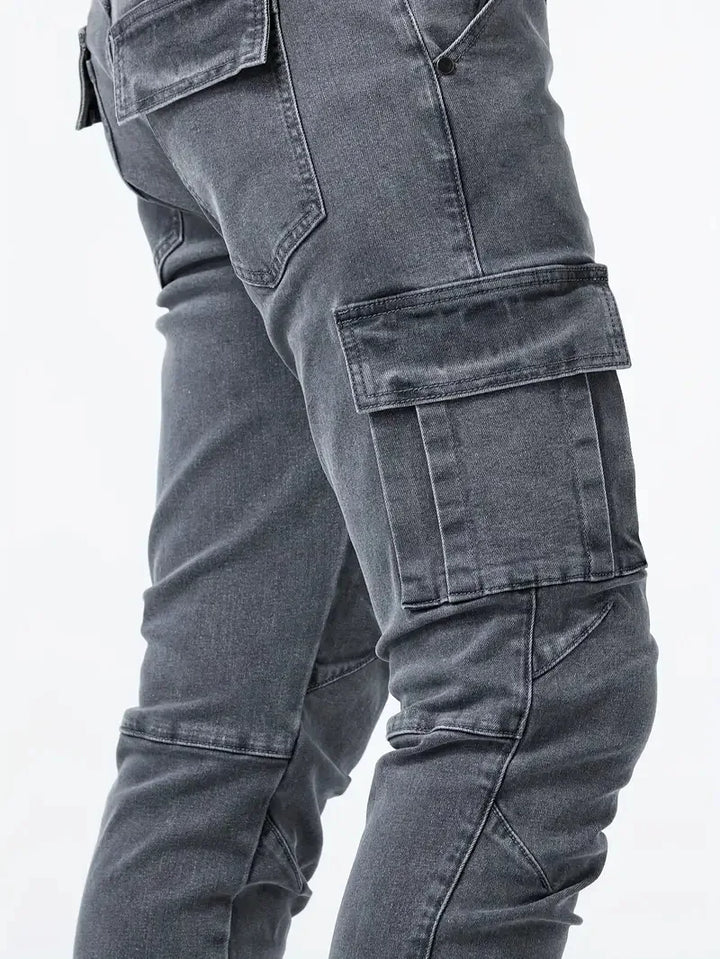 JAMES - DENIM CARGO JEANS