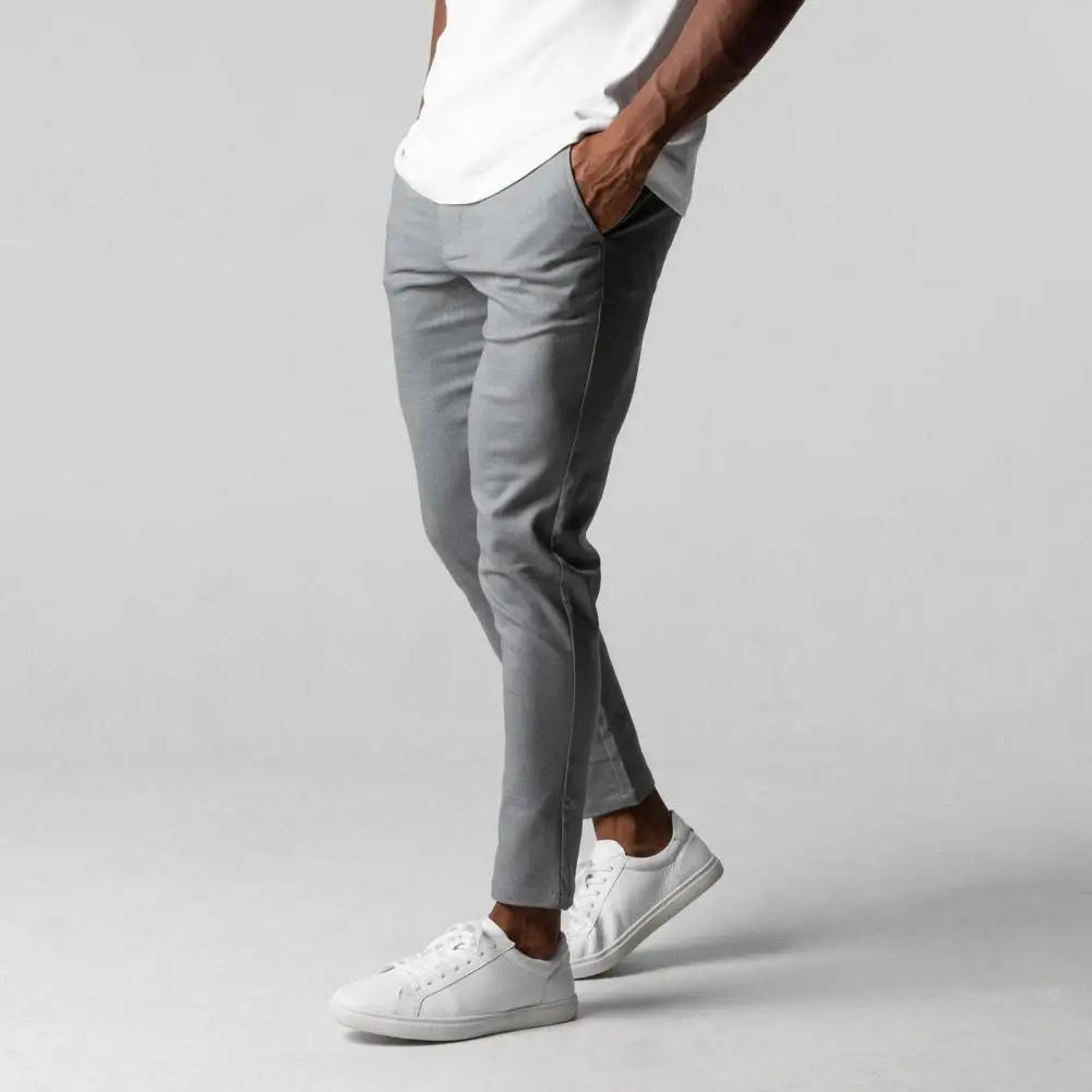 HENRY - STRETCH CHINO TROUSERS