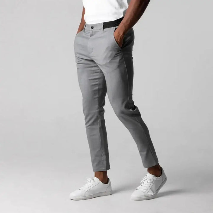 HENRY - STRETCH CHINO TROUSERS