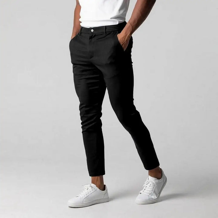 HENRY - STRETCH CHINO TROUSERS