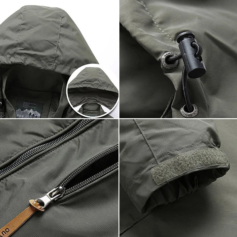 ARCTIC - HOODED ZIP-UP JACKET